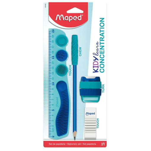 Picture of MAPED KIDYLEARN CONCENTRATION STATIONERY SET